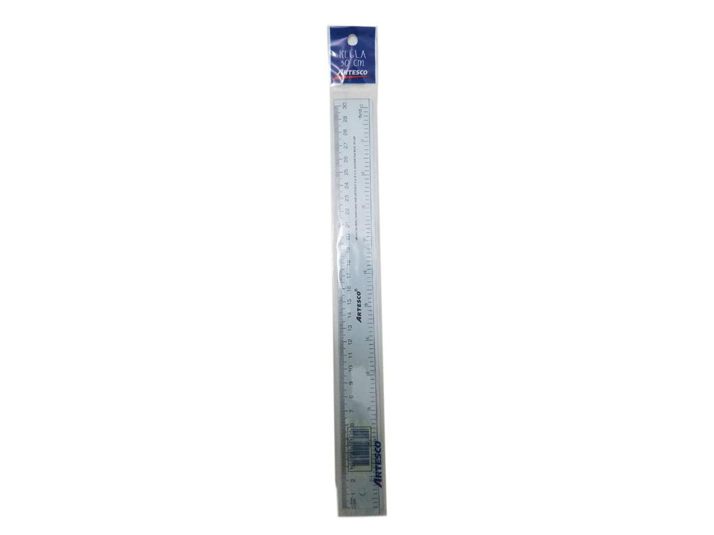 REGLA PLASTICA 30CM