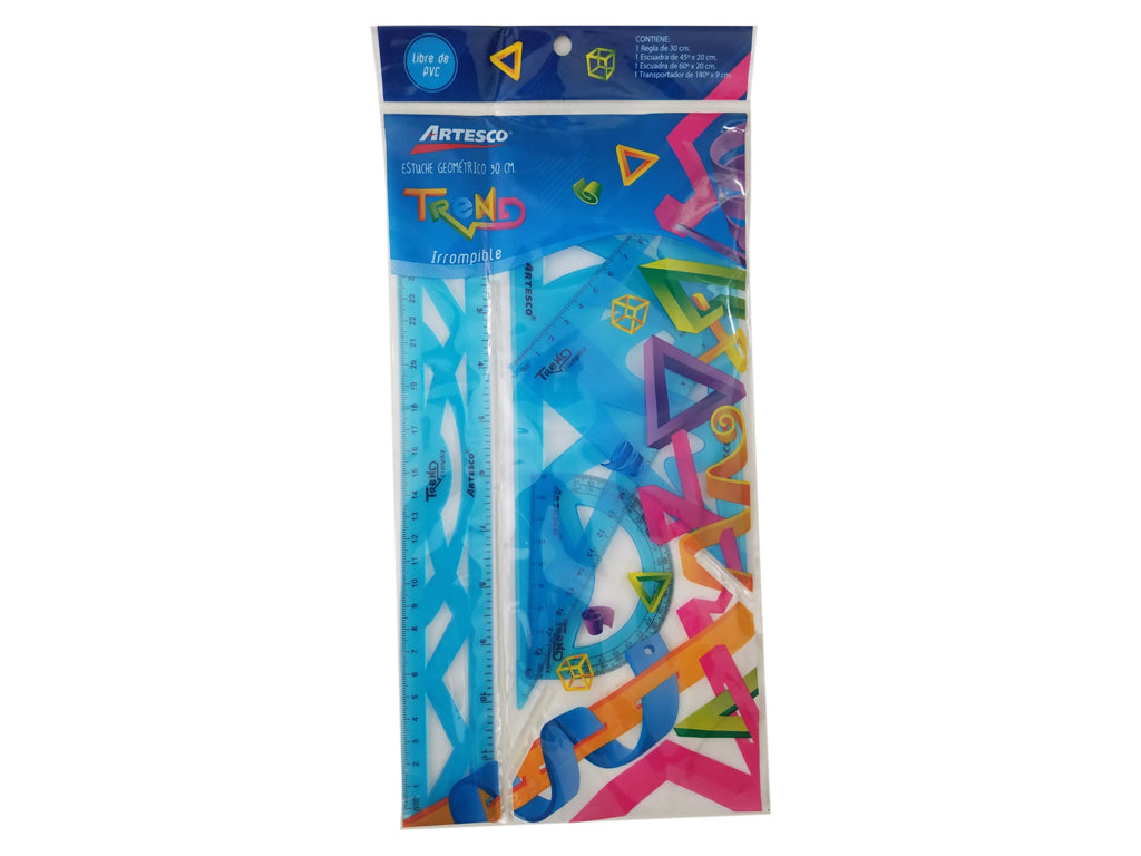 JUEGO GEOMETRICO 30CM