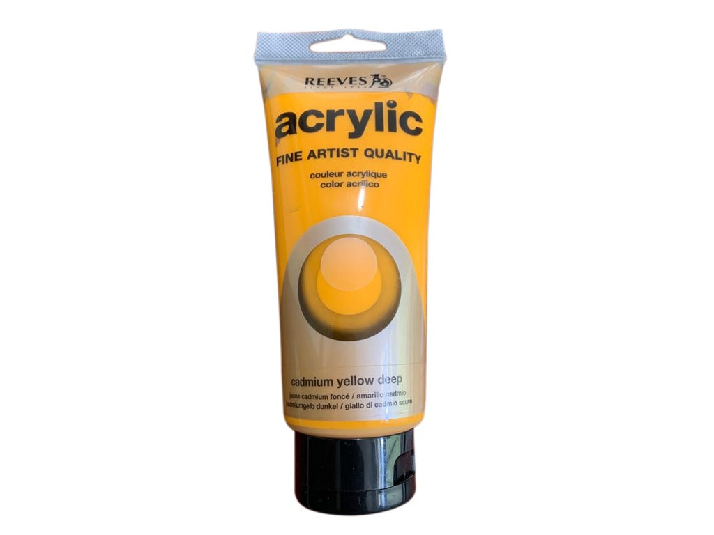 PINTURA ACRILICA (200ML) YELLOW DEEP