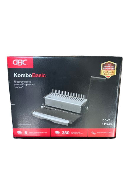 Encuadernadora y Perforadora Combo Basic MX-0016