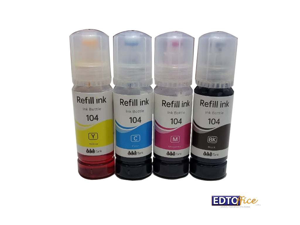 Set Ink Refill 104 CMYK