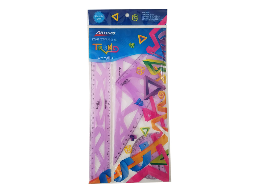 JUEGO GEOMETRICO 30CM