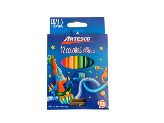LAPICES DE COLORES SUPER INTENSO