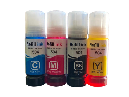 Set Ink Refill 504CMYK